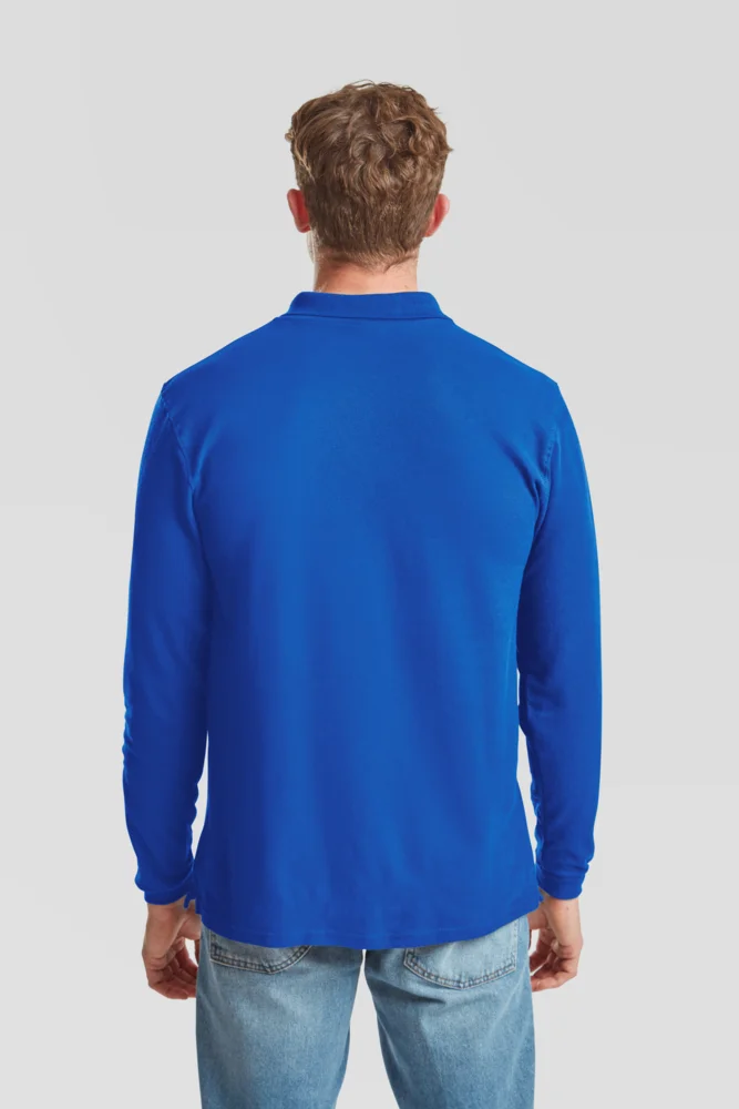 Piqué Polo langarm