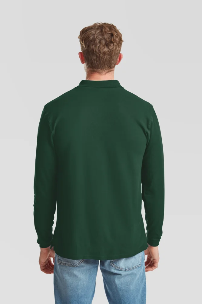 Piqué Polo langarm