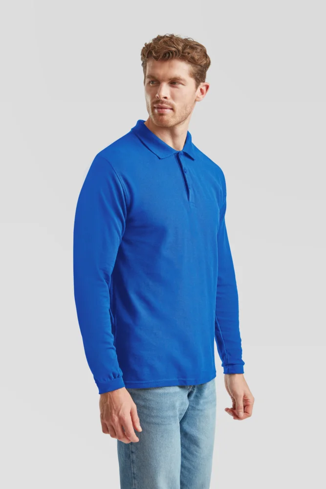 Piqué Polo langarm