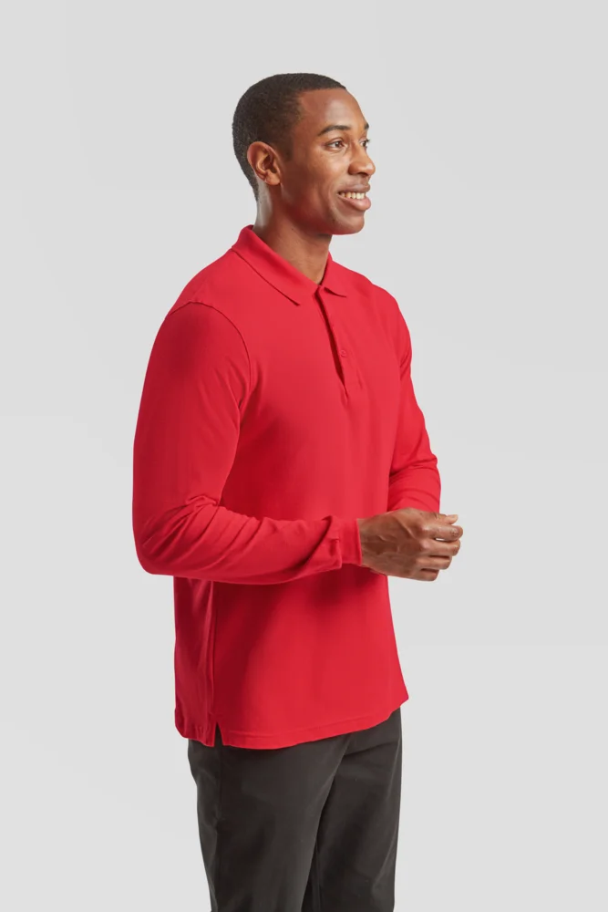 Piqué Polo langarm