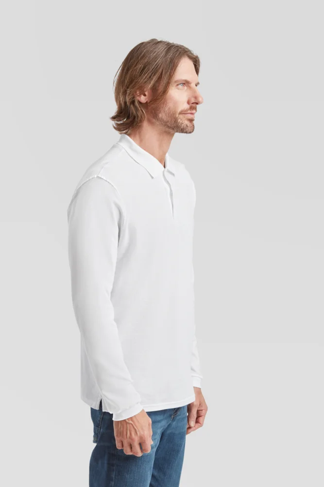 Piqué Polo langarm