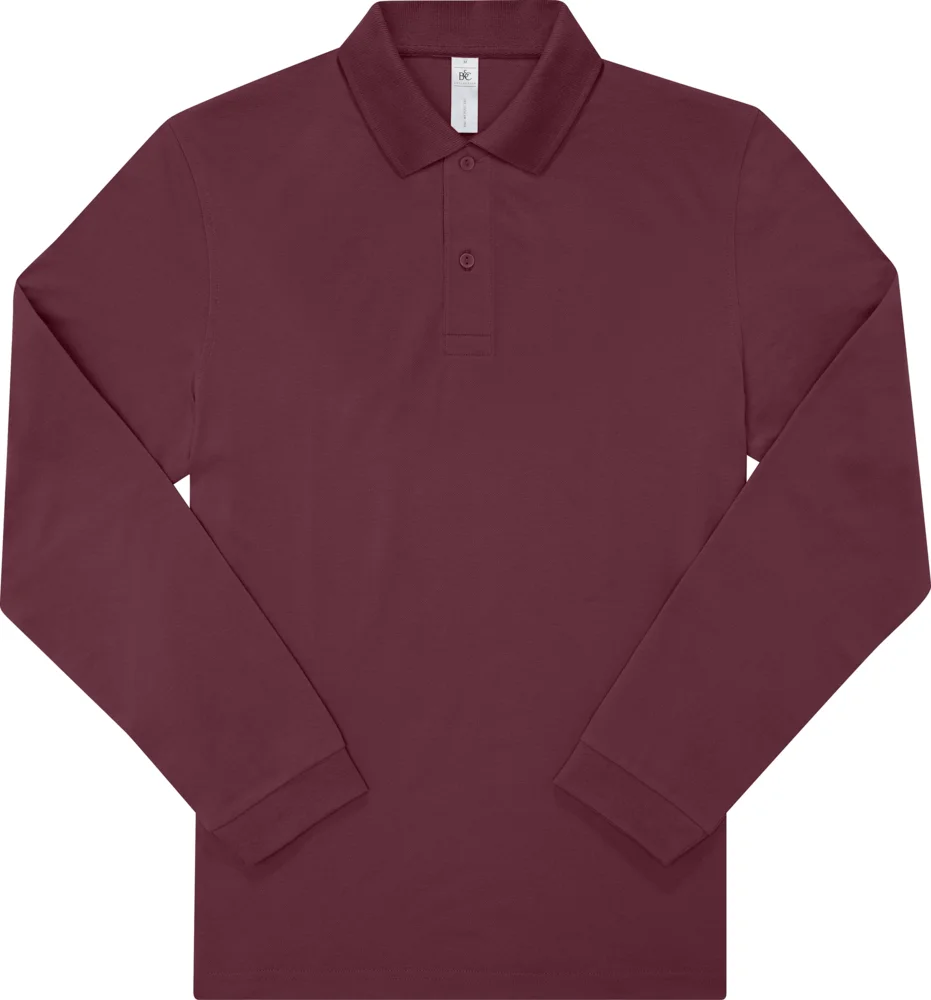Piqué Polo langarm
