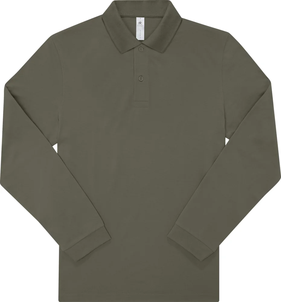 Piqué Polo langarm