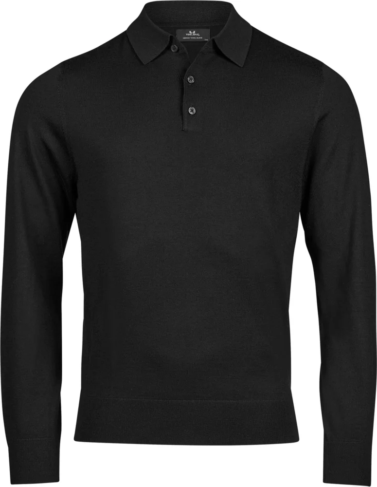Polo Strickpullover