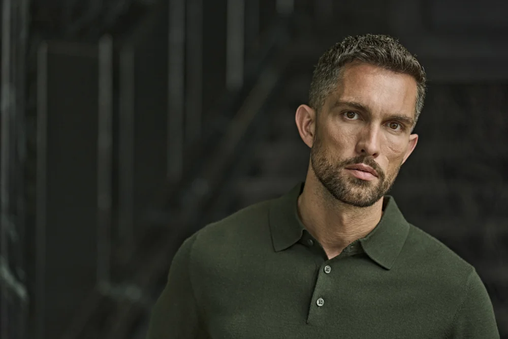Polo Strickpullover