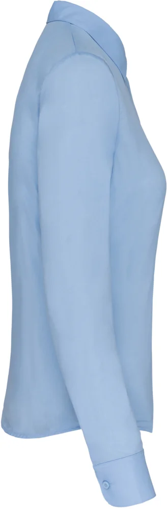 Popeline Bluse "Jessica" langarm