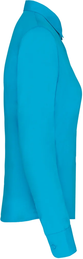Popeline Bluse "Jessica" langarm