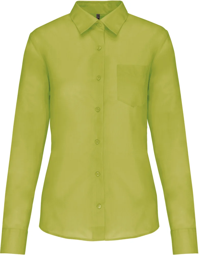 Popeline Bluse "Jessica" langarm