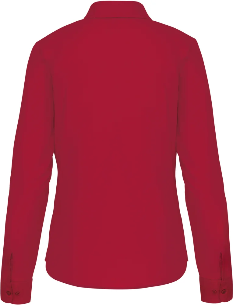 Popeline Bluse "Jessica" langarm