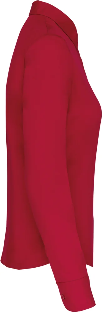 Popeline Bluse "Jessica" langarm