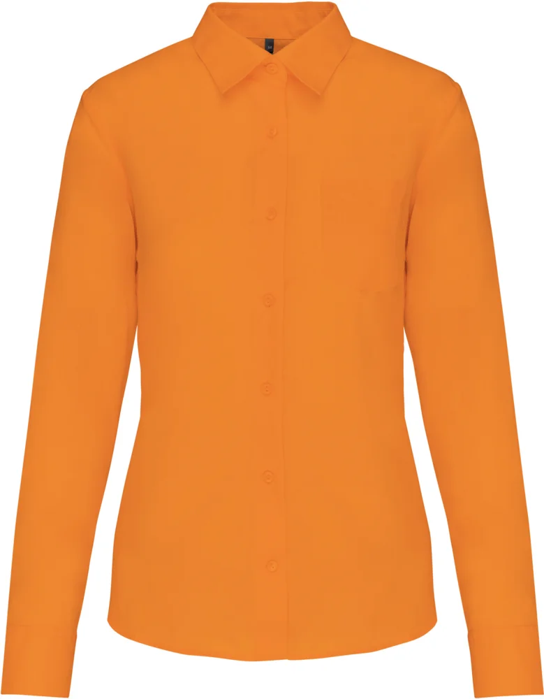Popeline Bluse "Jessica" langarm