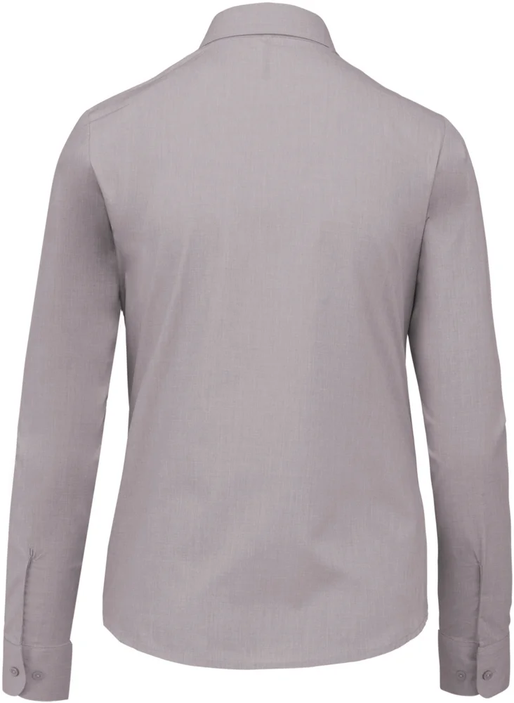 Popeline Bluse "Jessica" langarm