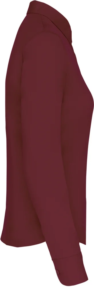 Popeline Bluse "Jessica" langarm