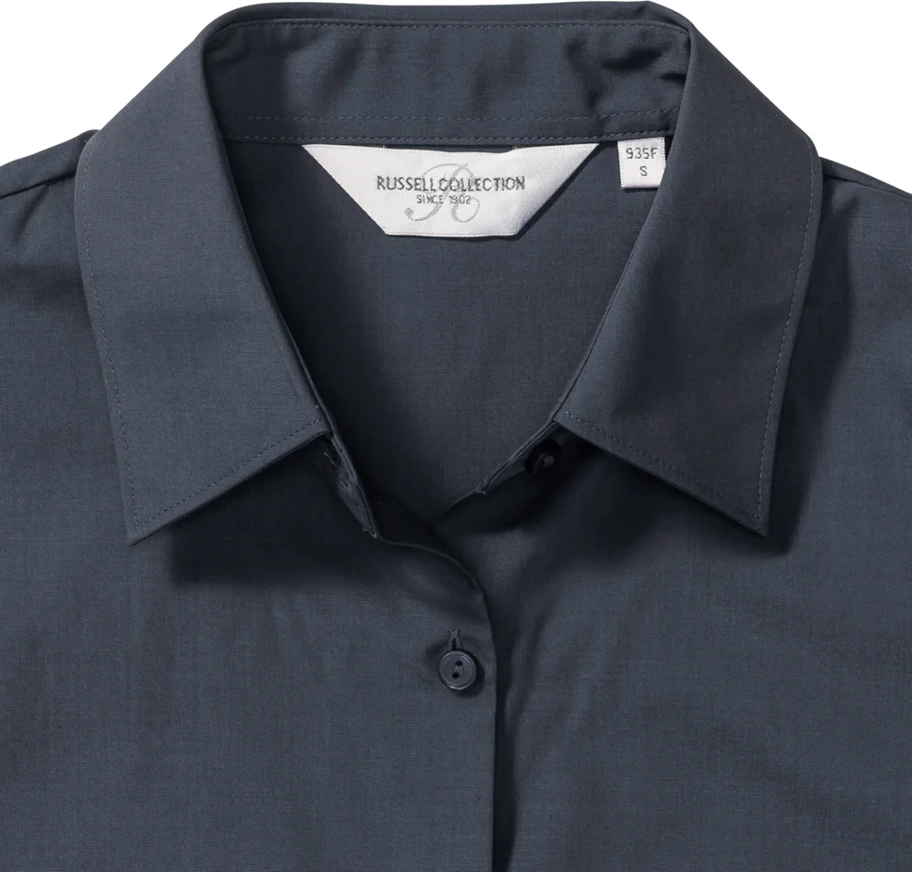 Poplin Blouse short-sleeve