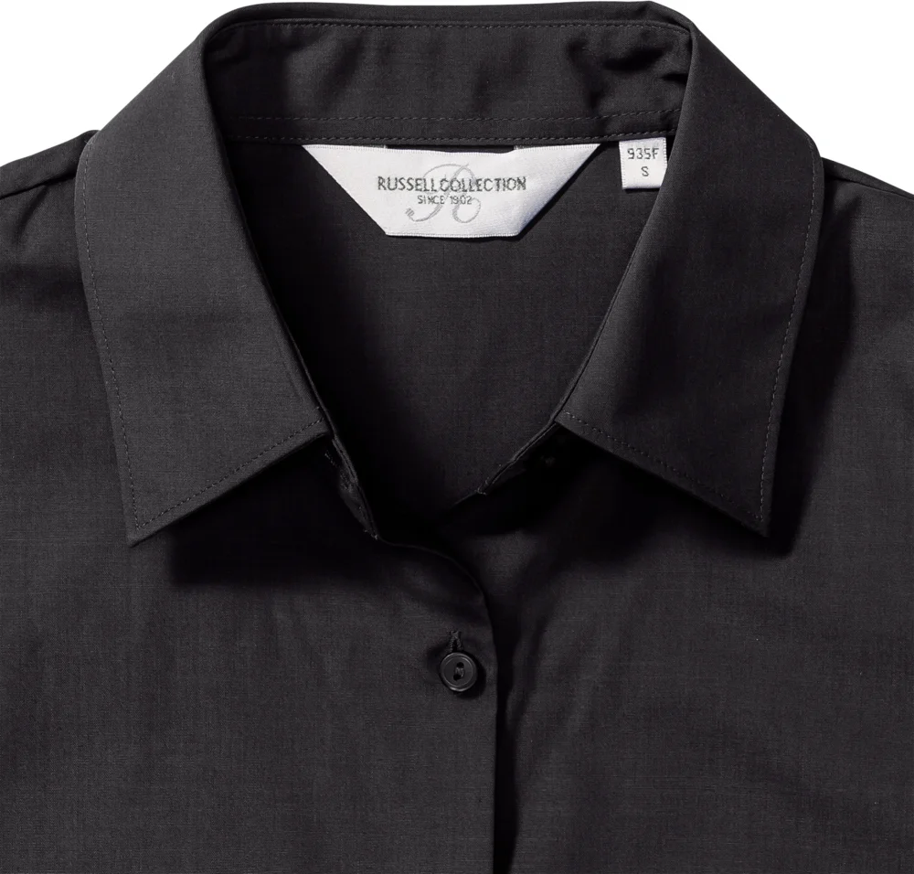 Poplin Blouse short-sleeve