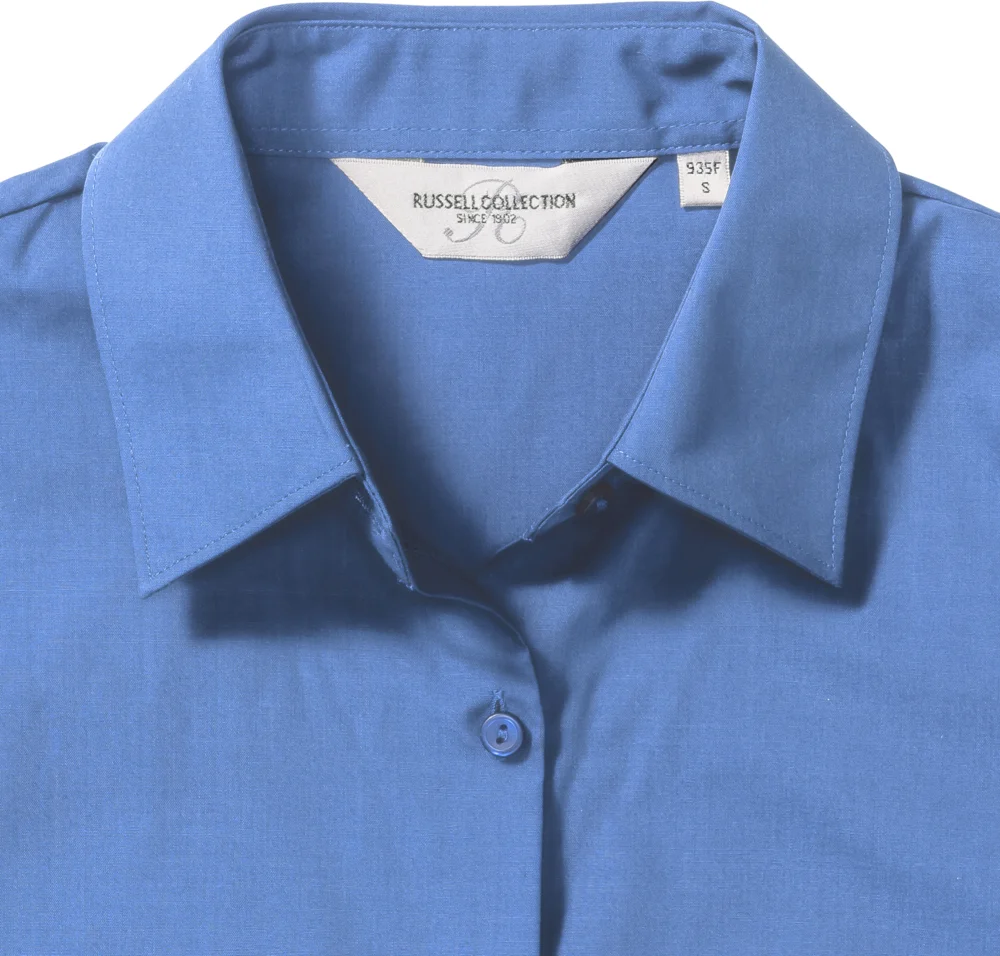 Poplin Blouse short-sleeve