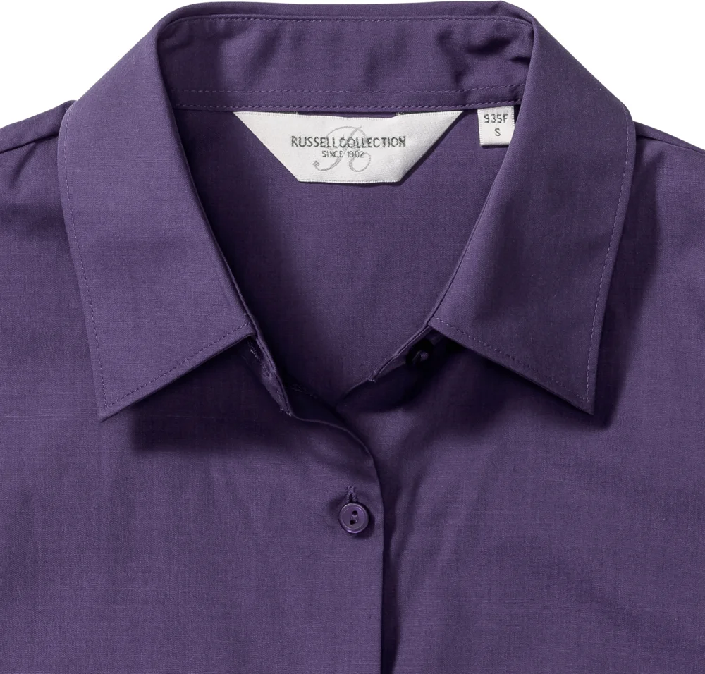 Poplin Blouse short-sleeve