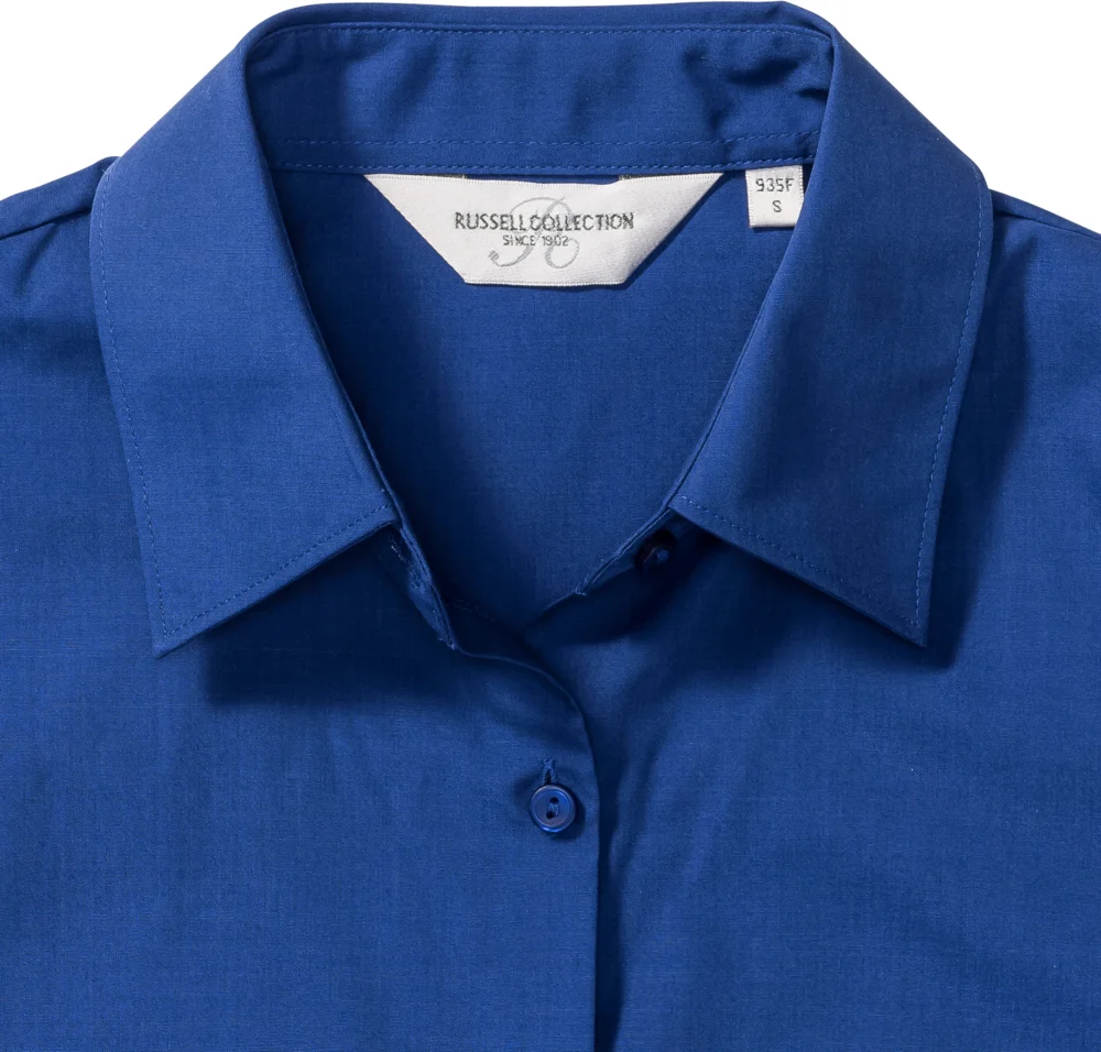 Poplin Blouse short-sleeve