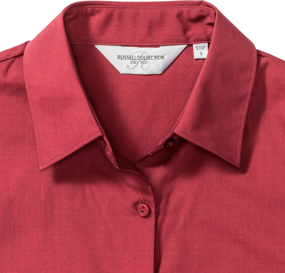Poplin Blouse short-sleeve