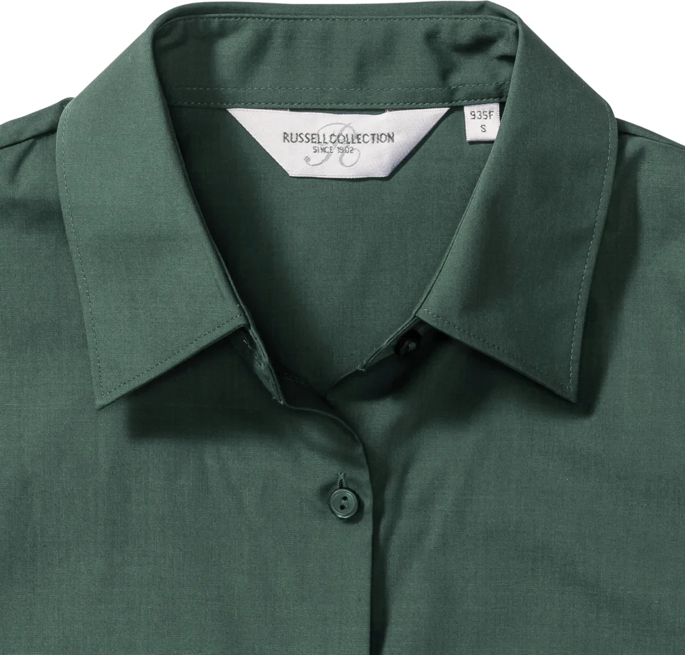 Poplin Blouse short-sleeve