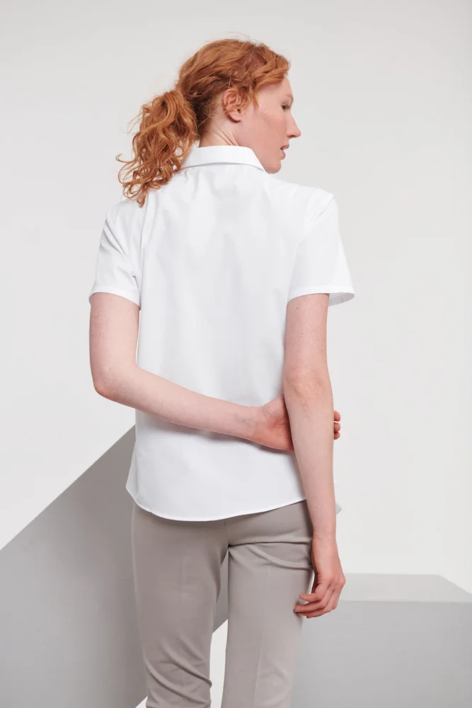 Poplin Blouse short-sleeve
