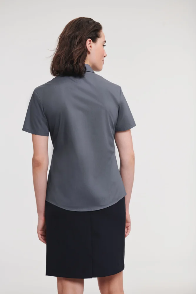 Poplin Blouse short-sleeve