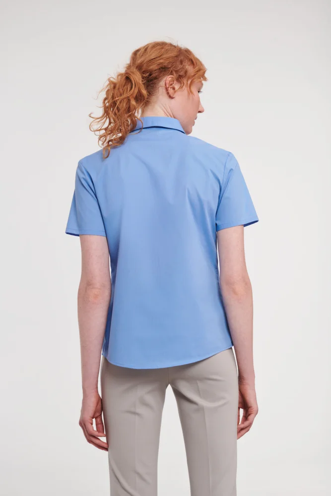 Poplin Blouse short-sleeve