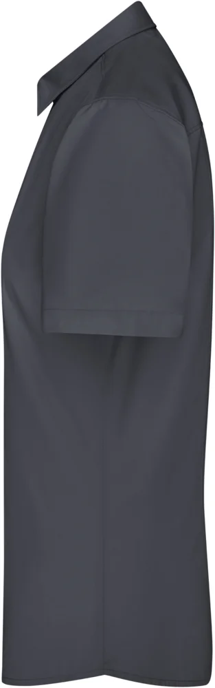 Popeline Bluse kurzarm