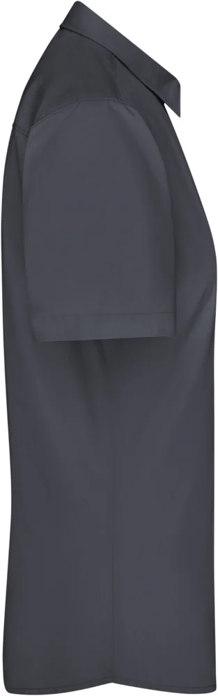 Popeline Bluse kurzarm
