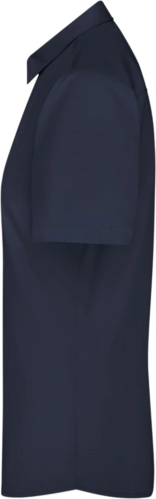 Popeline Bluse kurzarm