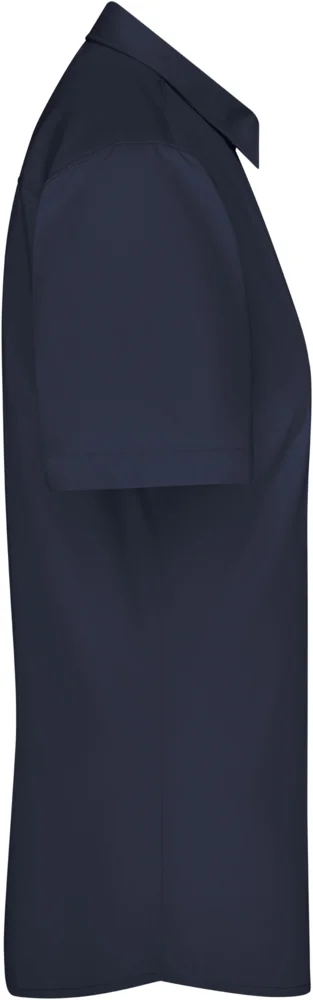 Popeline Bluse kurzarm