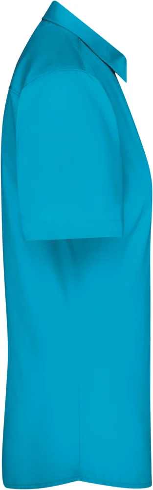 Popeline Bluse kurzarm