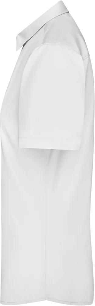 Popeline Bluse kurzarm