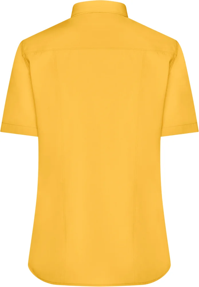 Popeline Bluse kurzarm