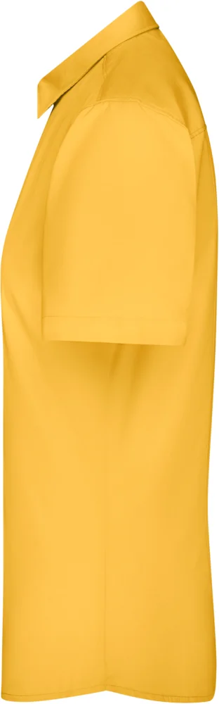Popeline Bluse kurzarm