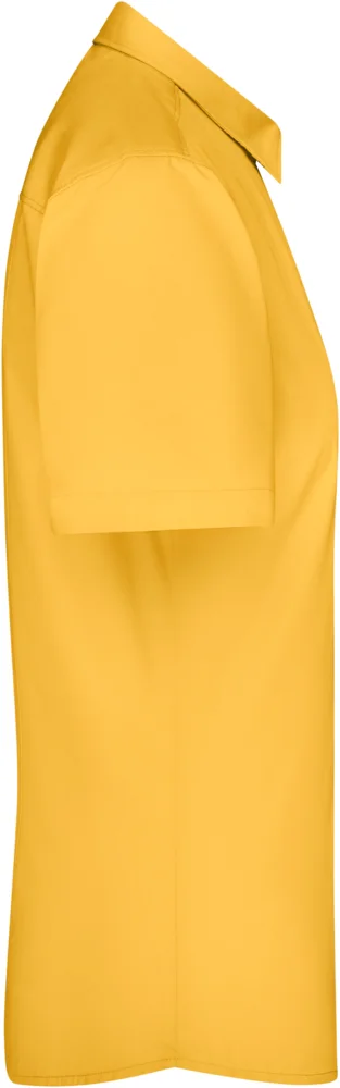 Popeline Bluse kurzarm