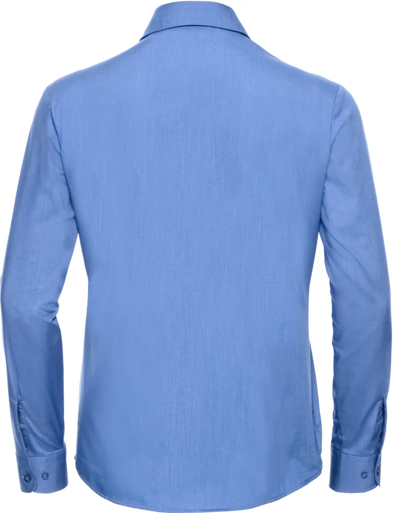 Popeline Bluse langarm