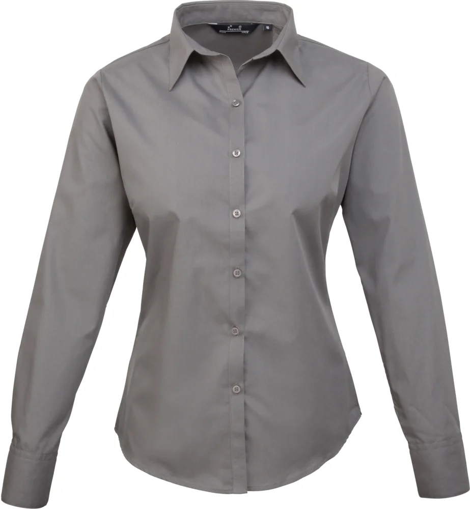 Poplin Blouse long-sleeve