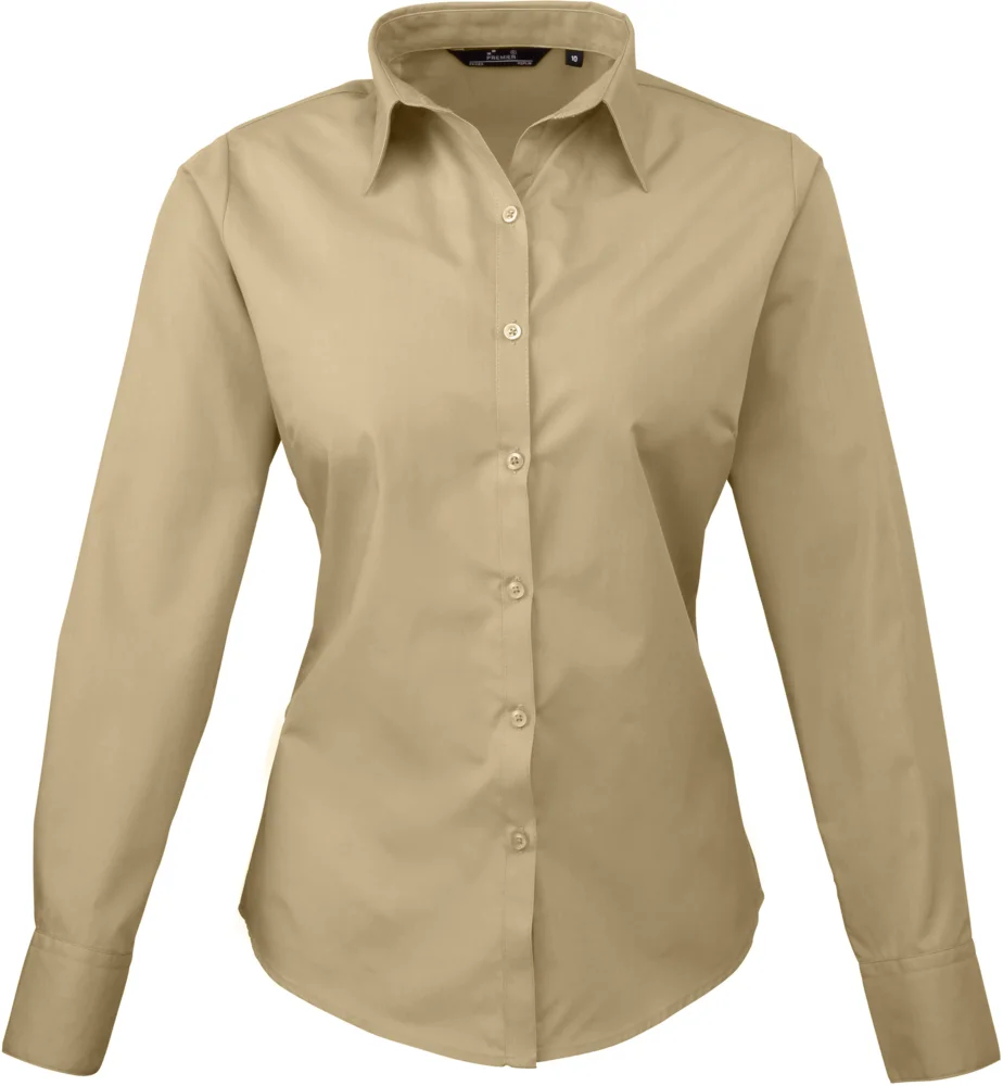 Poplin Blouse long-sleeve