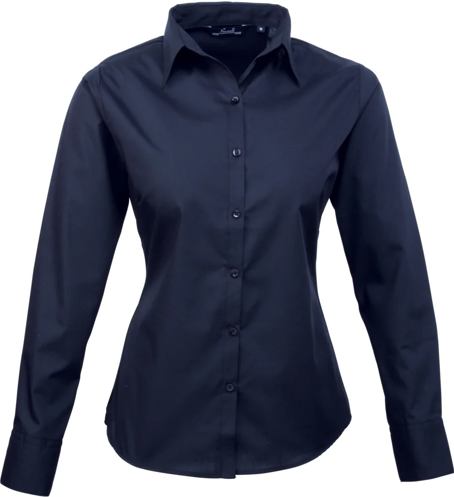 Poplin Blouse long-sleeve