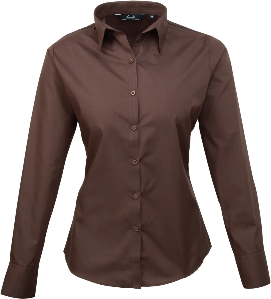 Poplin Blouse long-sleeve