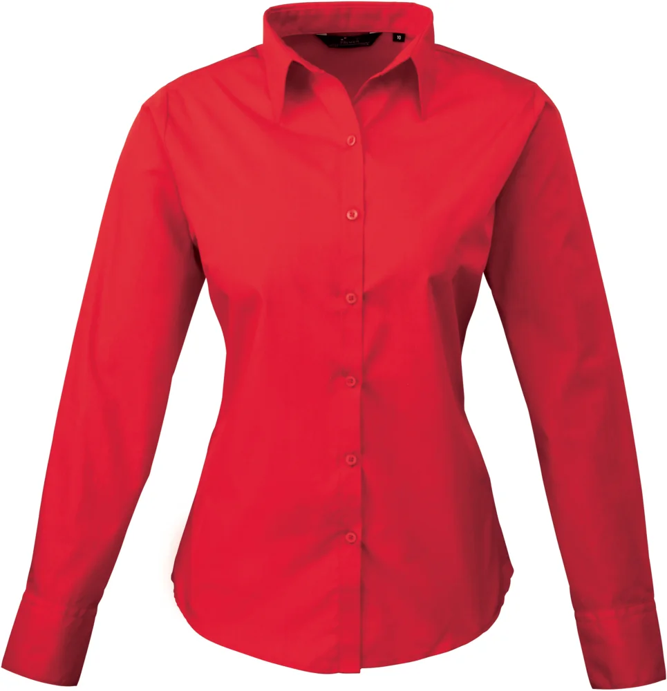 Poplin Blouse long-sleeve