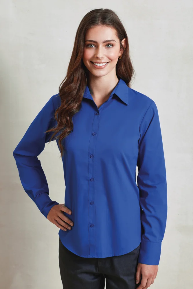 Poplin Blouse long-sleeve