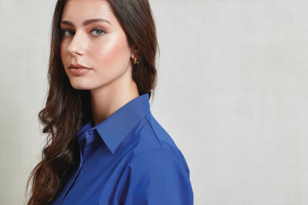 Poplin Blouse long-sleeve