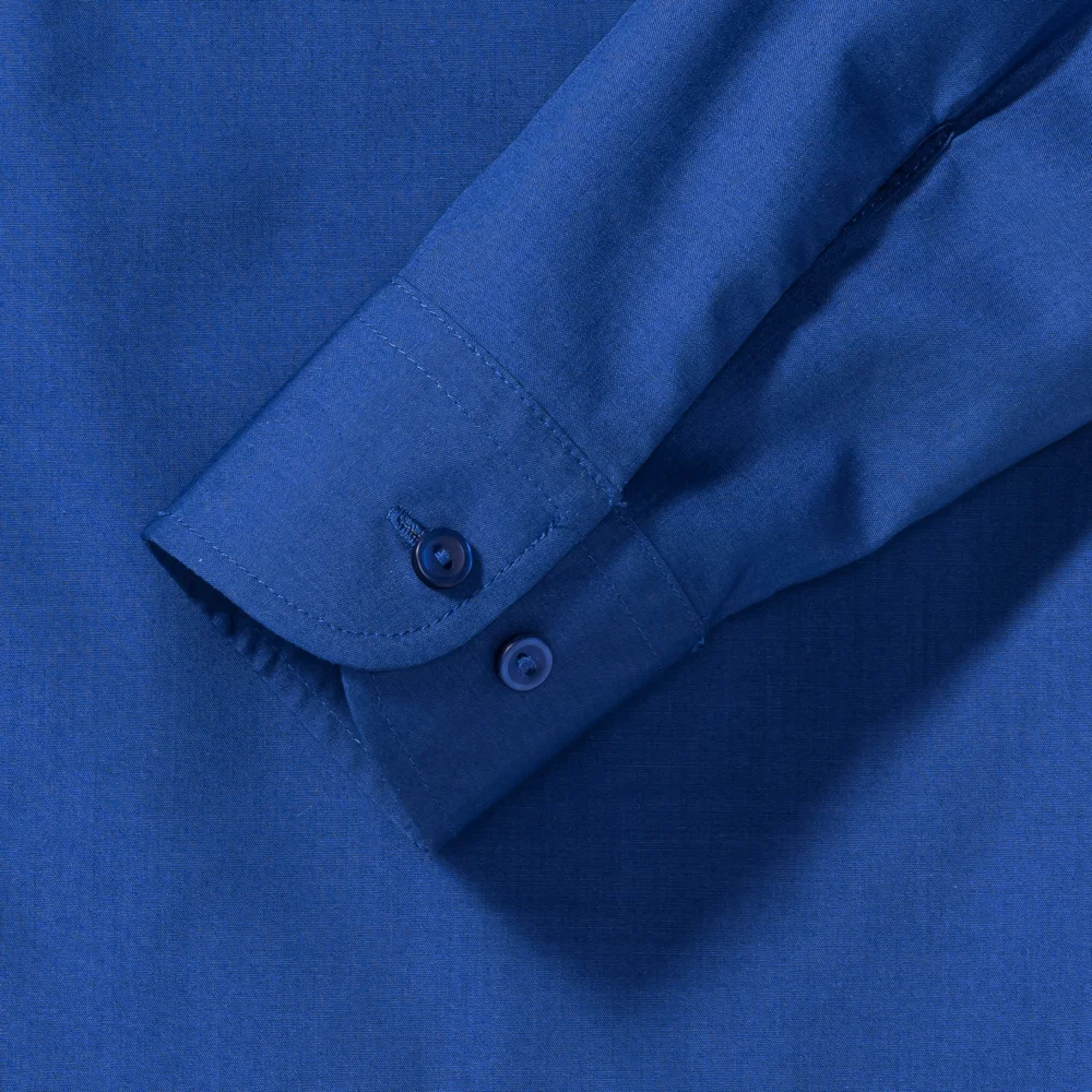 Popeline Bluse langarm