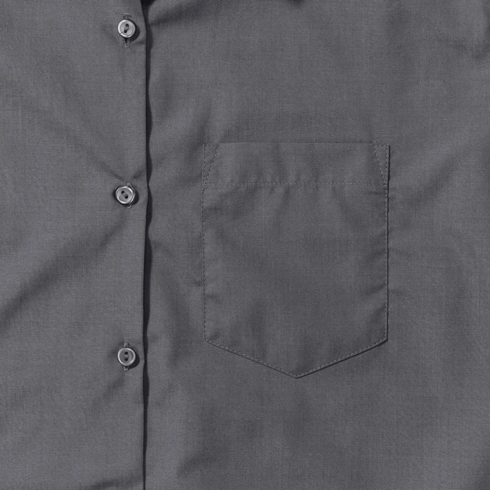 Popeline Bluse langarm