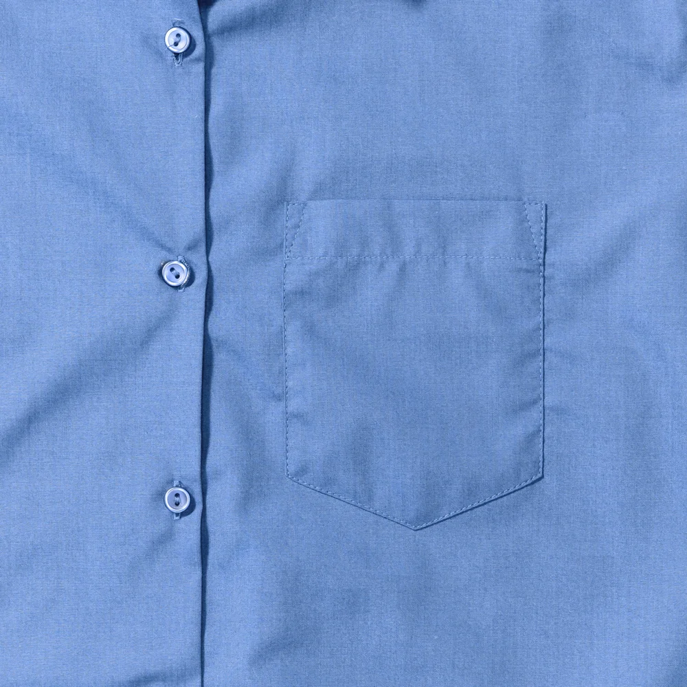 Popeline Bluse langarm