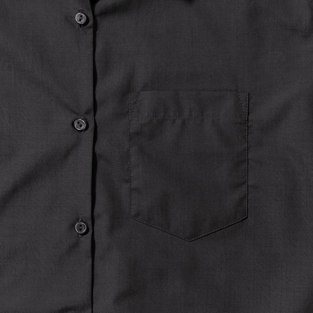 Popeline Bluse langarm