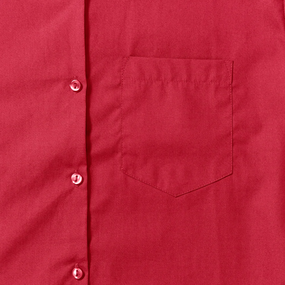 Popeline Bluse langarm