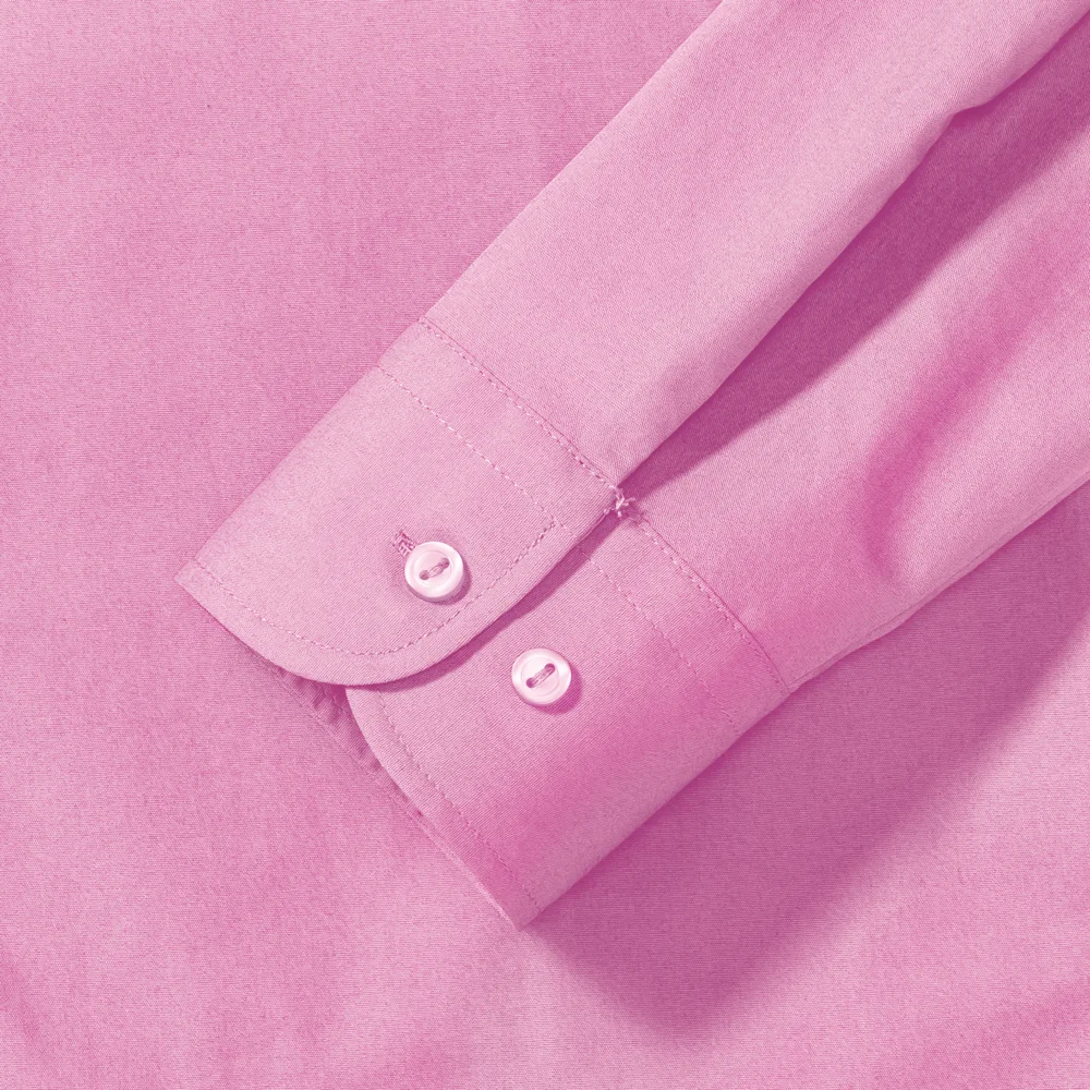 Popeline Bluse langarm